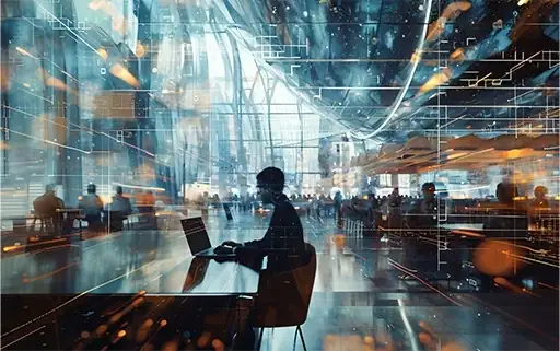 About Us section illustration